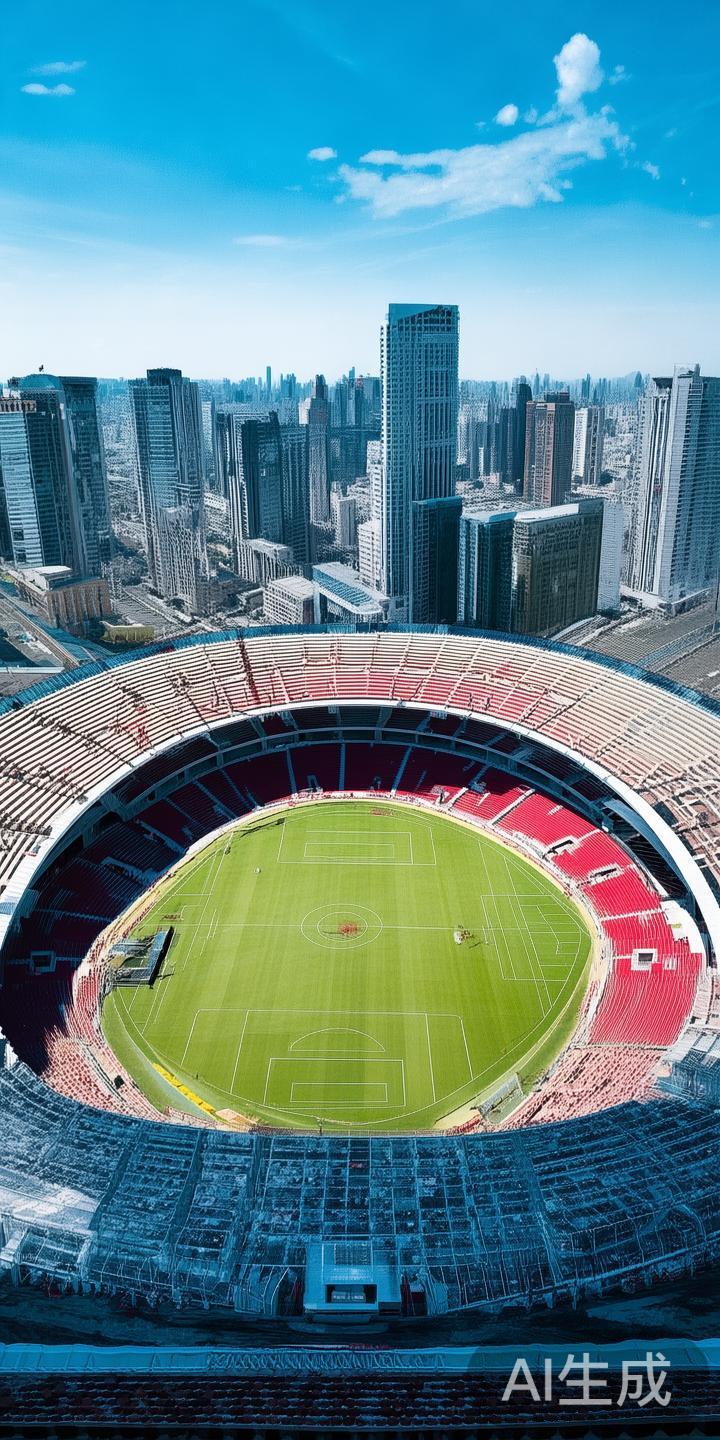 1.&nbsp;大型足球赛事推动区域体育发展
九州体育场经